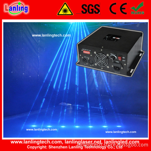 Cyan 350mw Stage DMX Laser Fat Beam Light